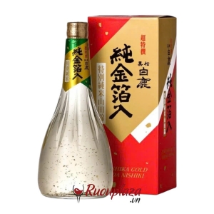 Rượu Sake Vẩy Vàng Hakushika Yamada Nishiki 720ml