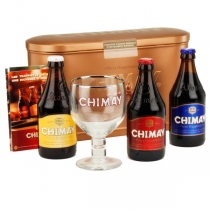 Hộp quà tặng Bia Chimay 3 chai 330ml và 1 ly