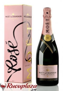 Rượu Champagne Brut Moet Rose