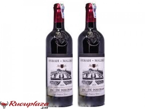 Rượu vang Pháp Comte Tolosan Syrah Malbec IGP