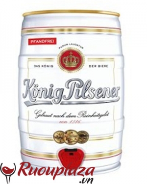 Bia Konig Pilsener Bom 5 lít (hết hàng)