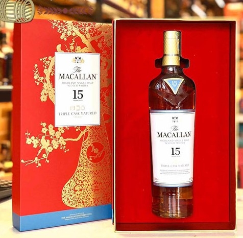 Hộp quà tặng rượu macallan 15