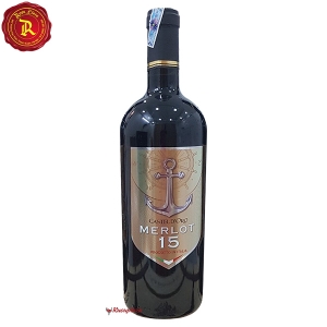 Rượu Vang Ý Castel D'oro Merlot Vino Rosso 15%