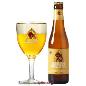 Bia Bỉ Steen Brugge Vàng 6.5% thùng 24 chai 330ml