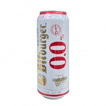 Bia BITBURGER 0.0% Đức Thùng 24 lon 500ml