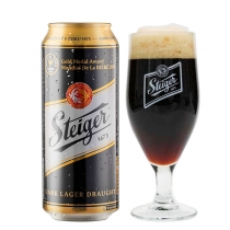 Bia Tiệp Steiger Đen 4.5% Thùng 24 lon 500ml