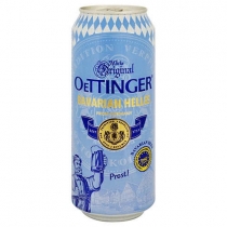 Bia Vàng Đức Oettinger Bavarian Helles 4.7% Lon 500ml