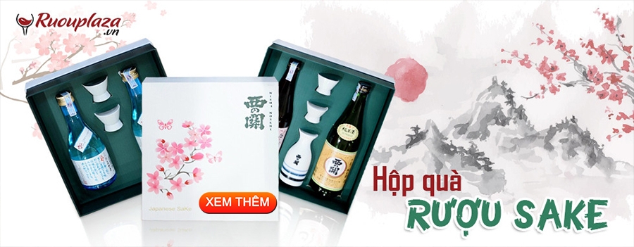 Hộp quà rượu sake